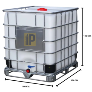 Estanque IBC Semi Nuevos 1000 Litros