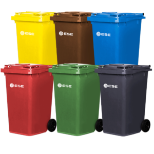 Contenedor de basura plastico 240 litros origen Aleman
