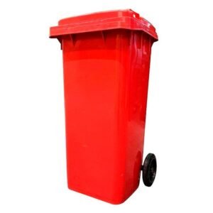 Contenedor Industrial 120 litros Rojo