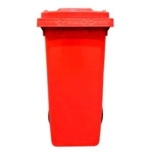 Contenedor Industrial 120 litros Rojo