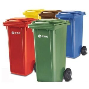 Contenedor de basura plástico 120 litros origen Alemán