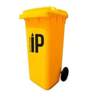 Basurero de 120 Lts Amarillo