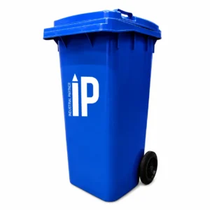 Basurero de 120 Lts Azul